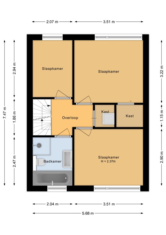 mediumsize floorplan